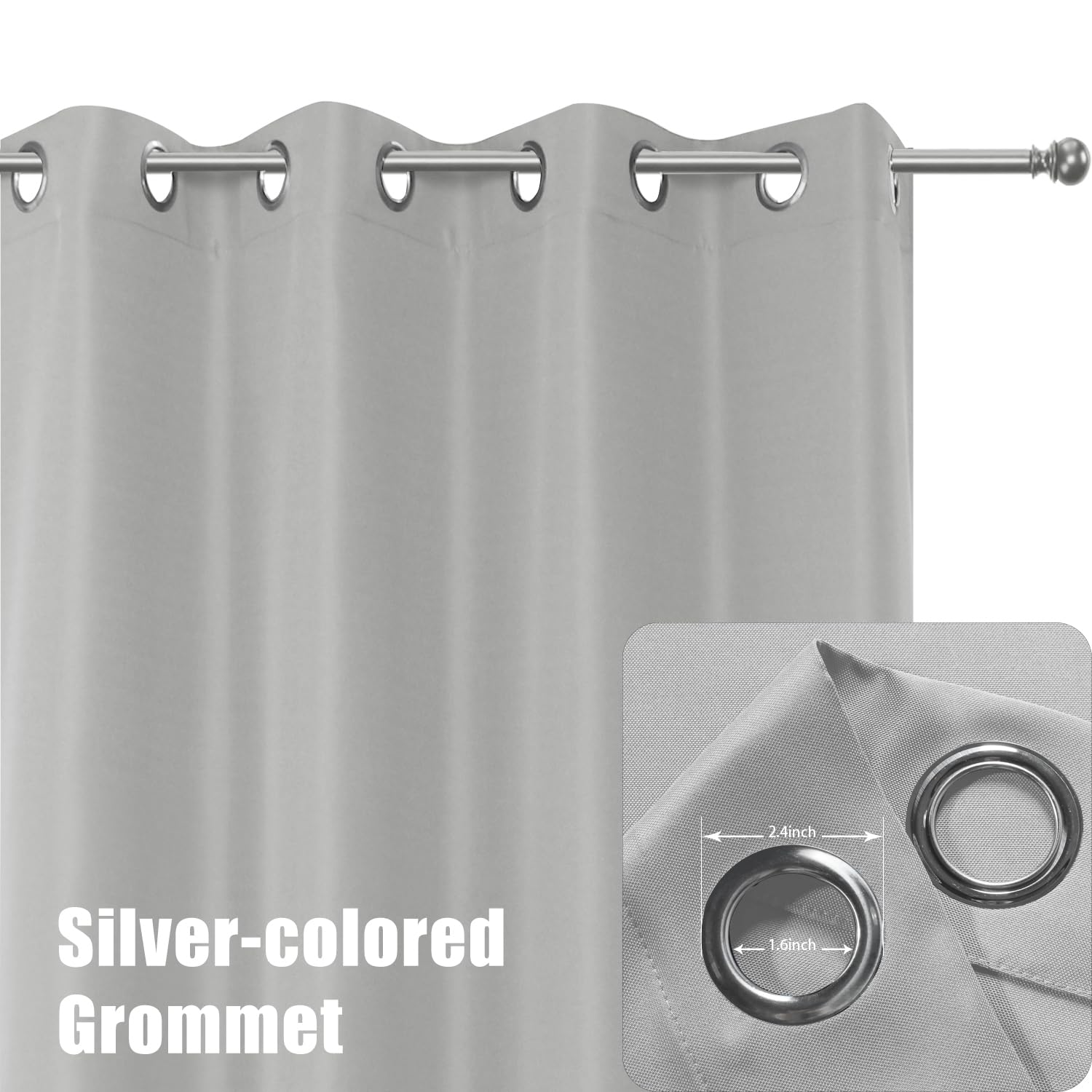 BONZER close-up of rust-proof grommet demonstrating smooth sliding