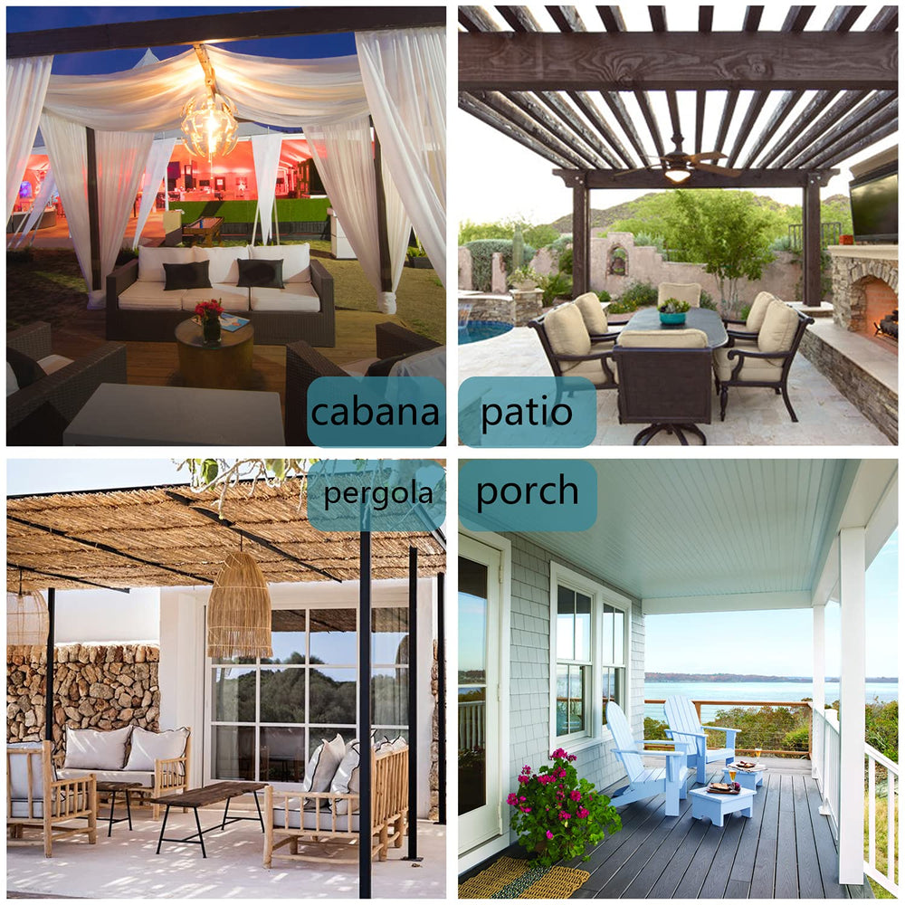 BONZER packaged curtain with included panel and clear product labeling