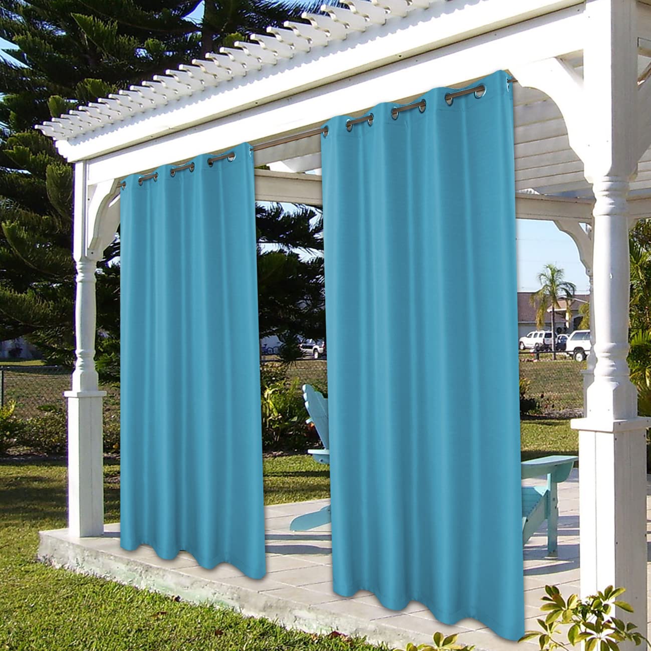 BONZER curtain shedding rain to show waterproof protection for outdoor use