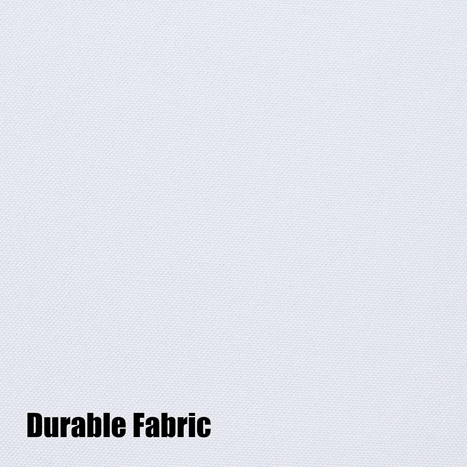 BONZER curtain beside ruler showing 84x84 dimensions for sizing clarity