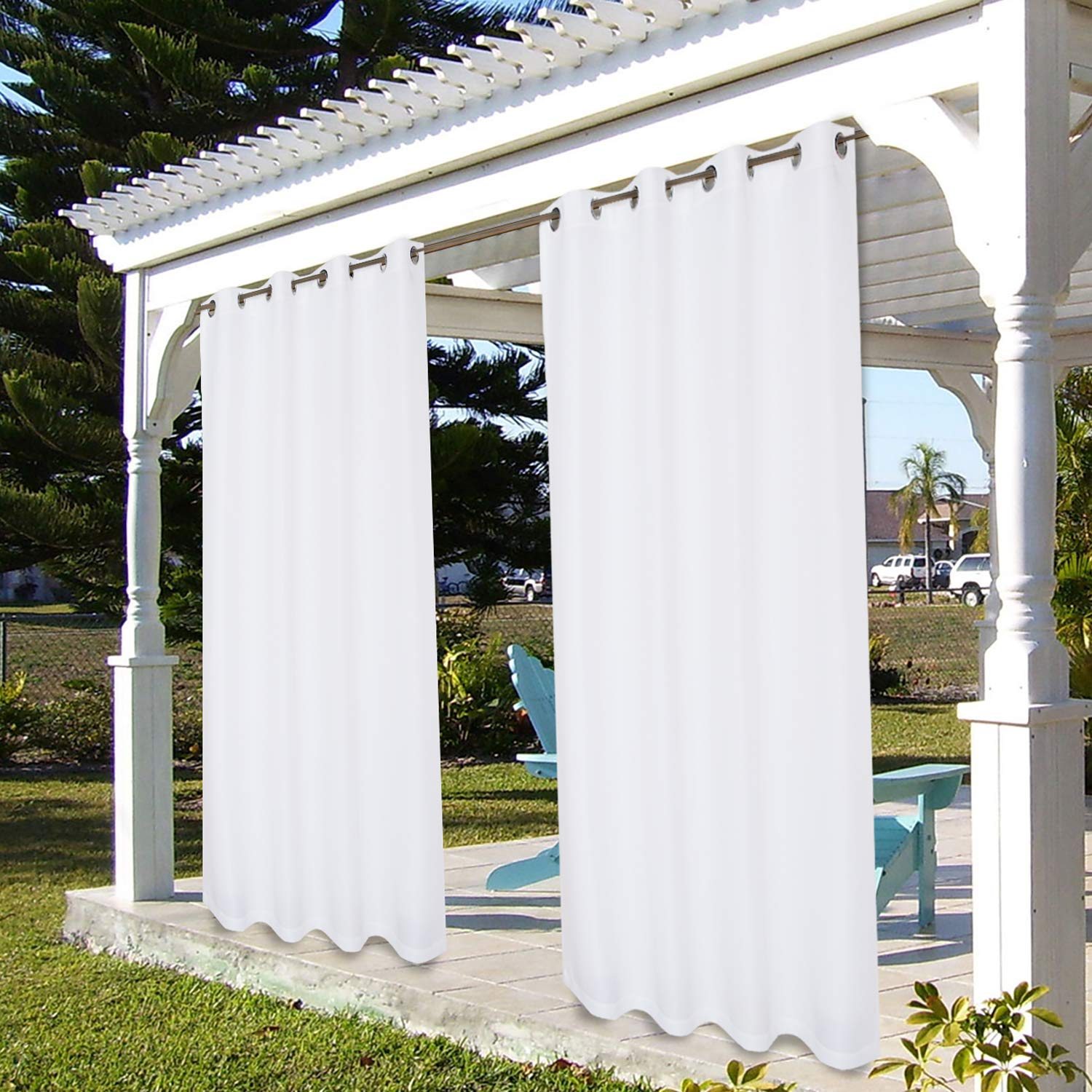 BONZER side profile showing opaque fabric that enhances privacy benefit
