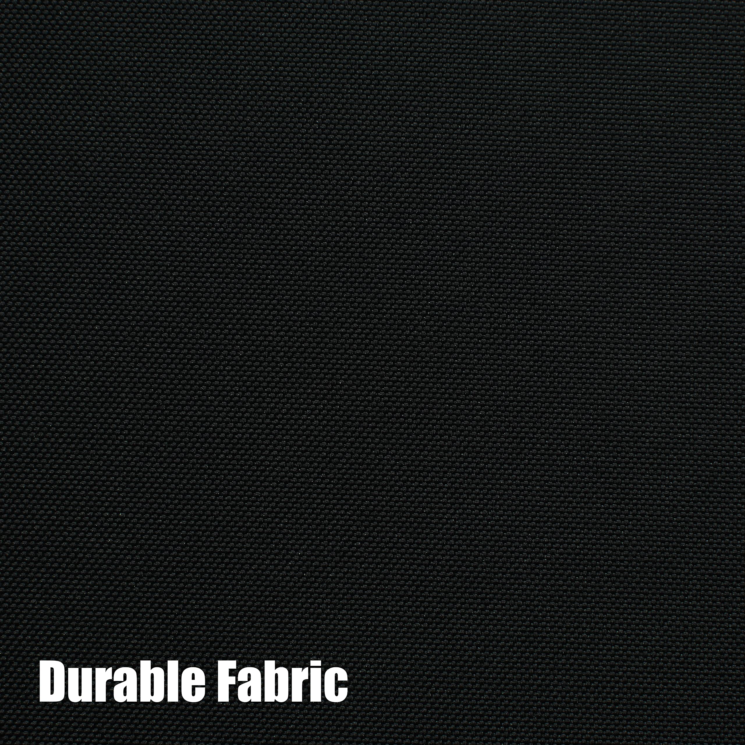 BONZER hem and weight pocket detail for wind stability