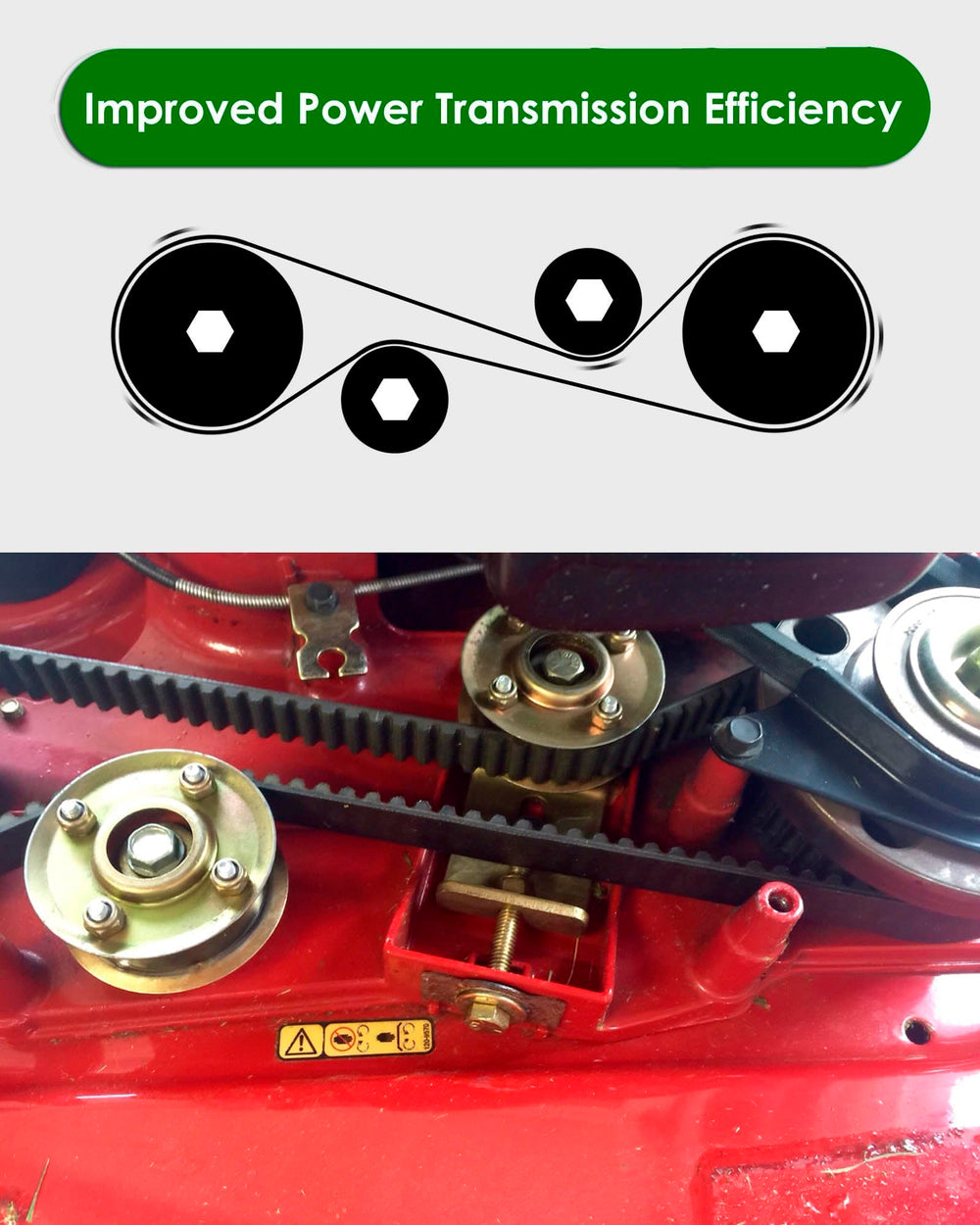 BOQNZN kit on workbench during mower maintenance, simplifies field repairs