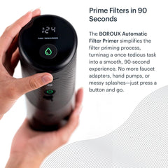BOROUX close-up USB-C port detail illustrating quick charging convenience