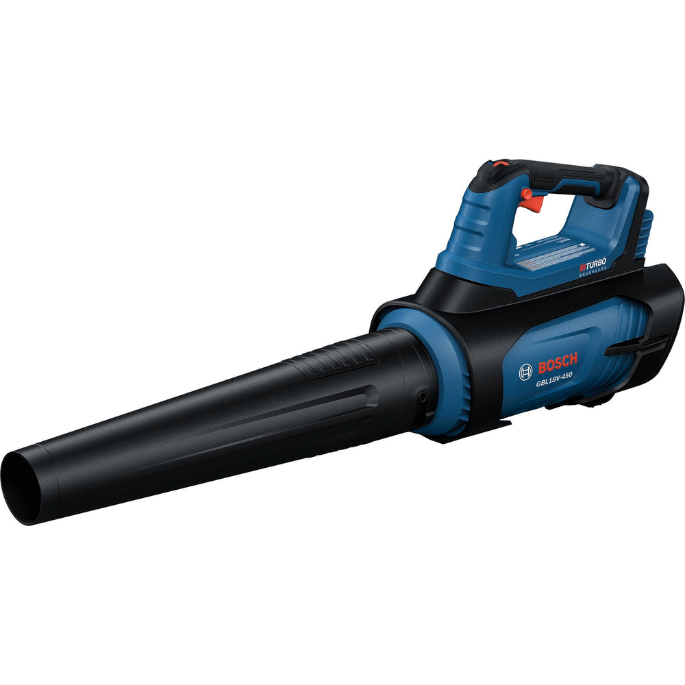 BOSCH blower front profile showing compact design and professional build benefit