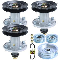 BOSFLAG front pack showing complete spindle kit and value set benefits