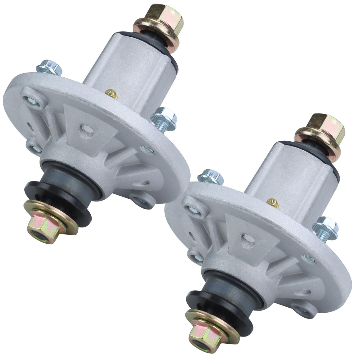 BOSFLAG spindle front view showing clean hub and fit for quick replacement