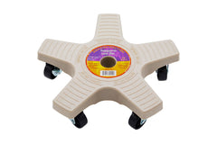 Bosmere plant caddie front view showing sturdy platform and wheels, aids easy moving
