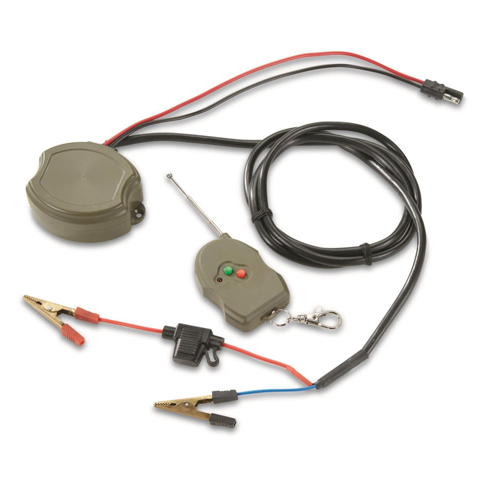 Boss Buck remote front view showing compact design and easy carry benefit