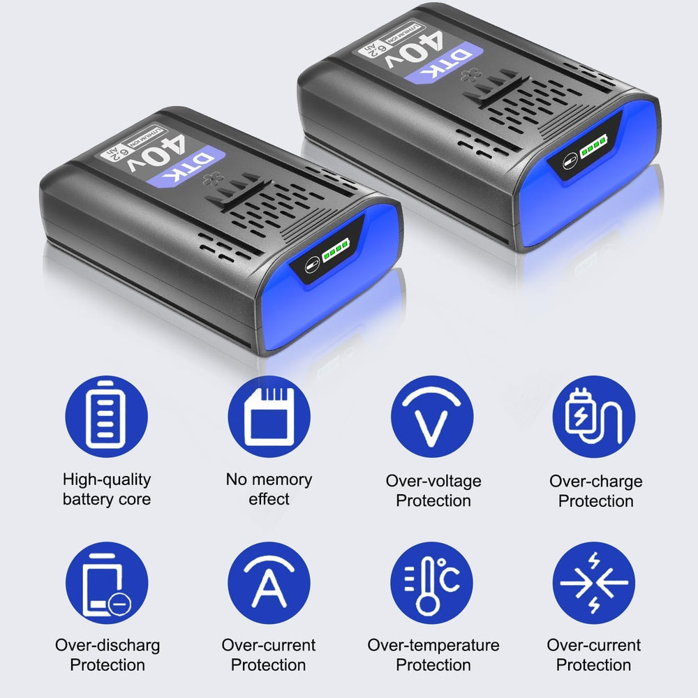 BOTKK connected to charger illustrating fast compatibility with Kobalt chargers