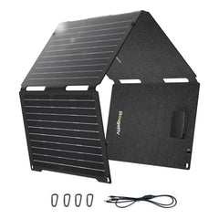 BougeRV front folded panel showing compact portability and easy storage benefit