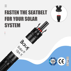 BougeRV ceramic fuse tube close-up revealing durable element for reliable overcurrent interruption