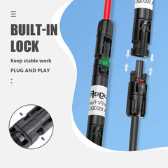 BougeRV waterproof seal at connector offering IP67 protection against rain and moisture
