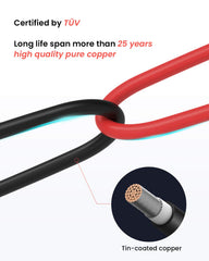 BougeRV cable routed on RV rooftop illustrating easy installation and space-saving