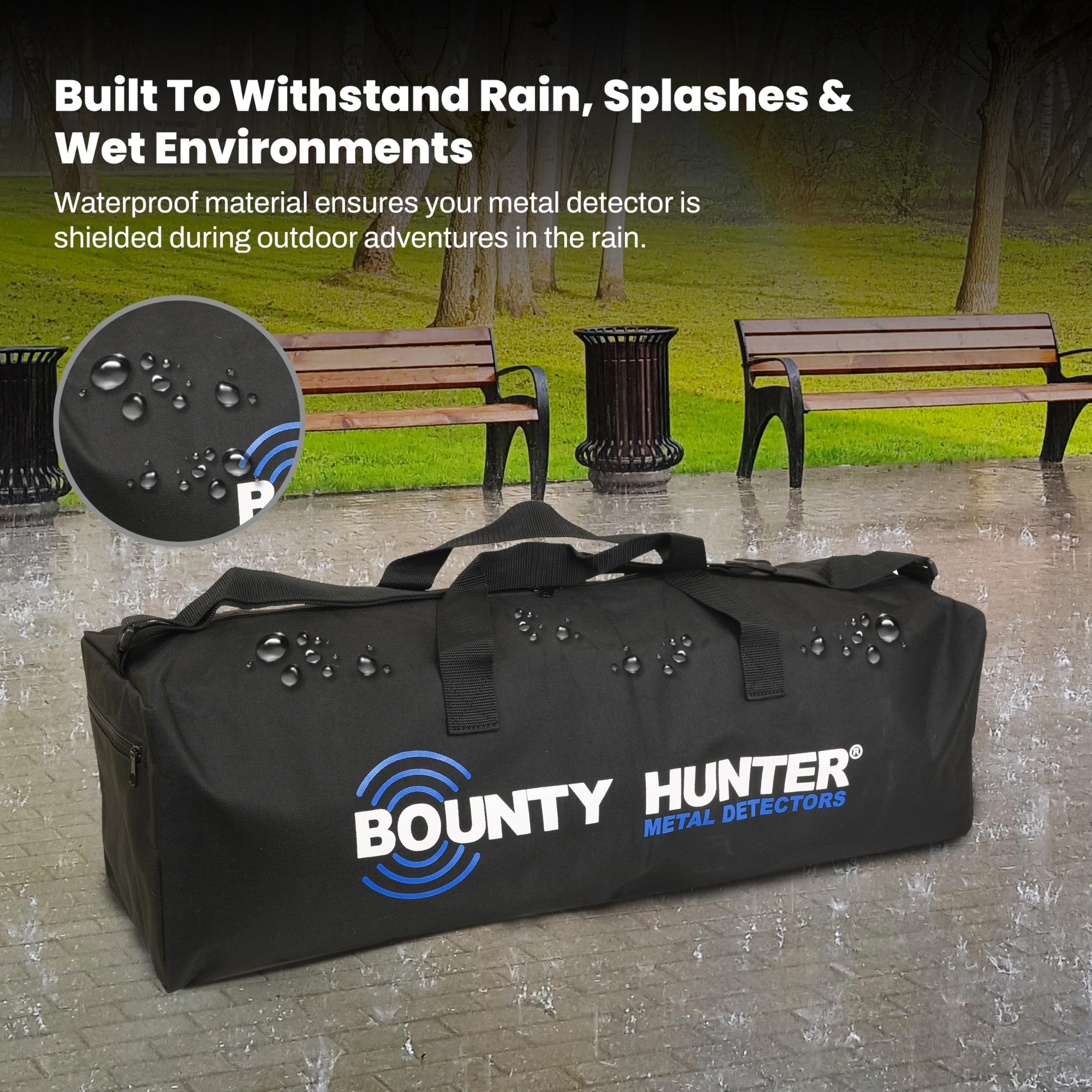 Bounty Hunter interior padding close-up protecting device components