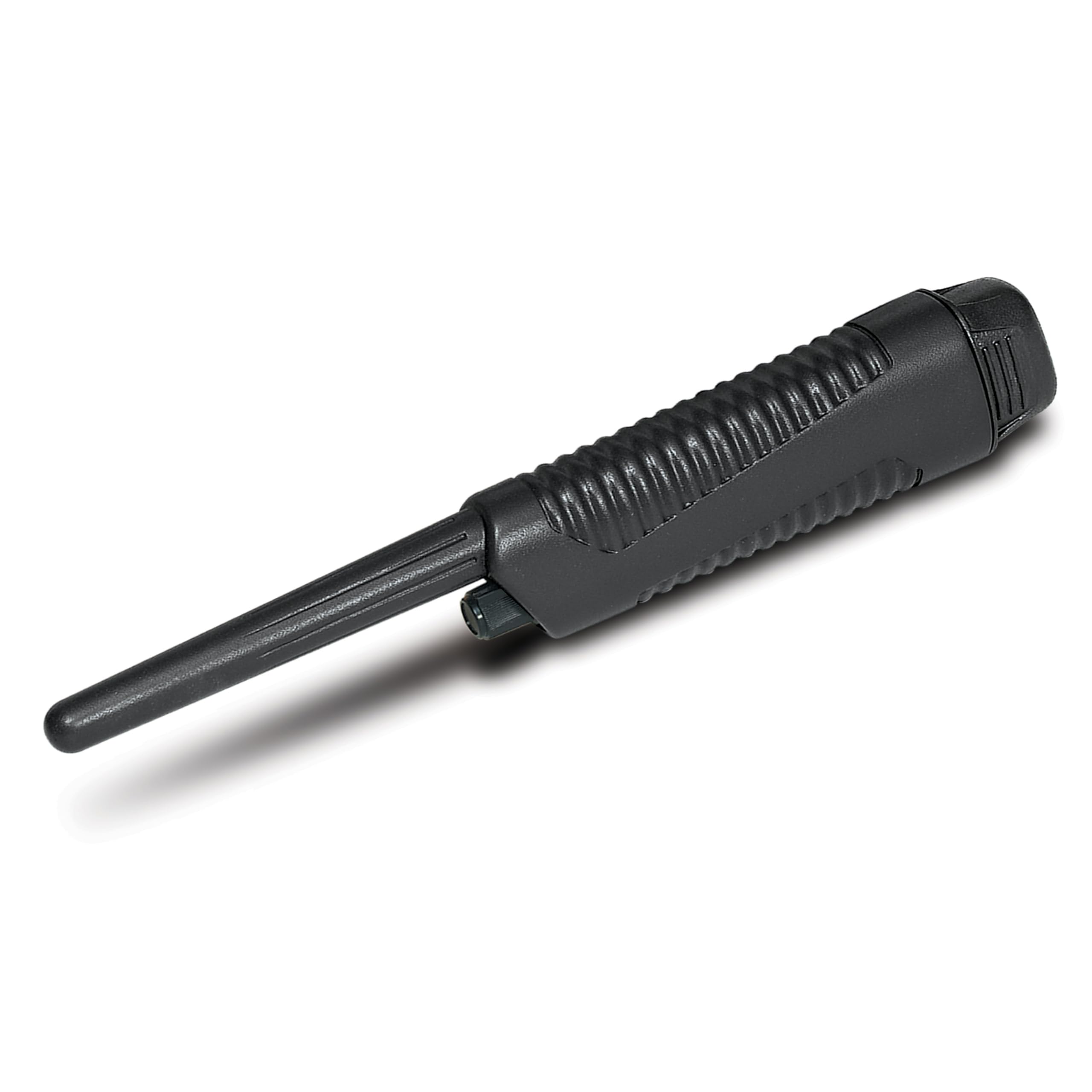 bounty hunter pinpointer front view showing compact design and easy hold benefit