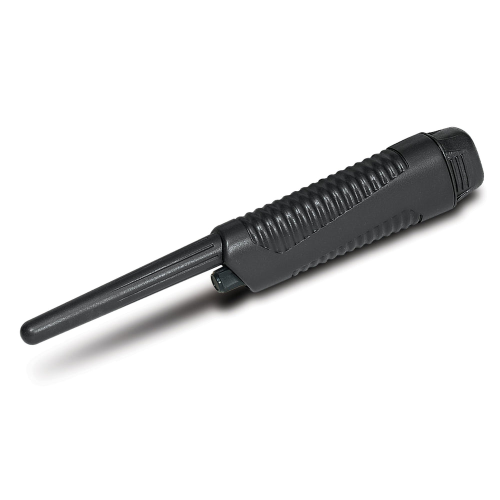 bounty hunter pinpointer front view showing compact design and easy hold benefit