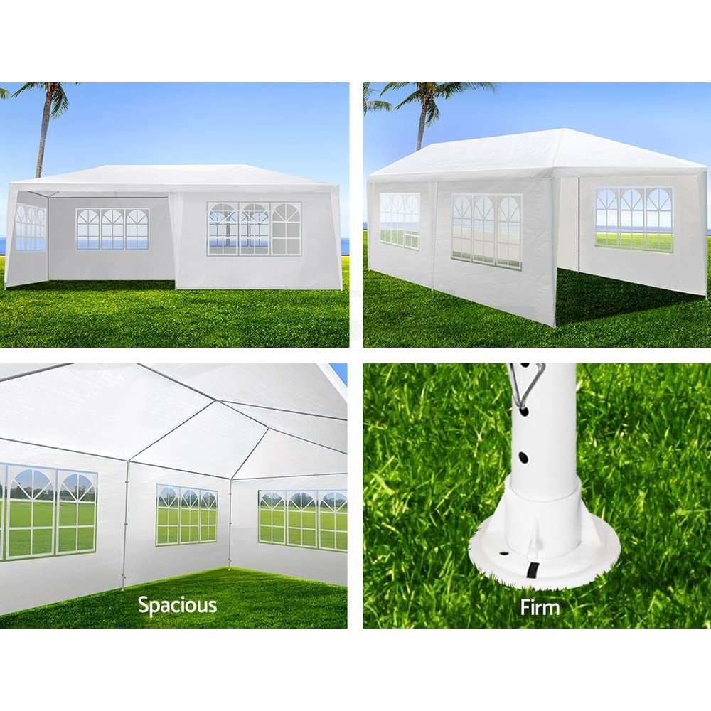 BouPower sidewall with large window showing light entry and visibility benefit