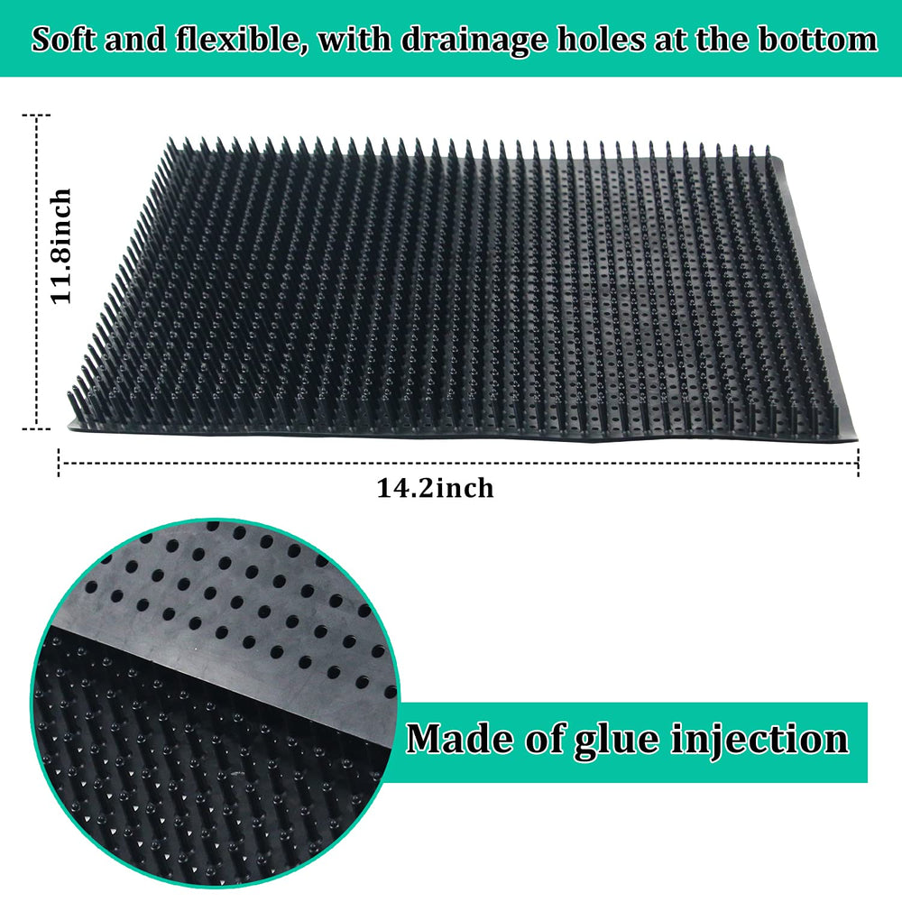 BOUTICOL close-up of textured PE surface providing grip and comfort for hens