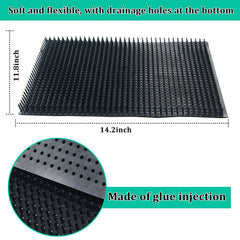 BOUTICOL close-up of textured PE surface providing grip and comfort for hens