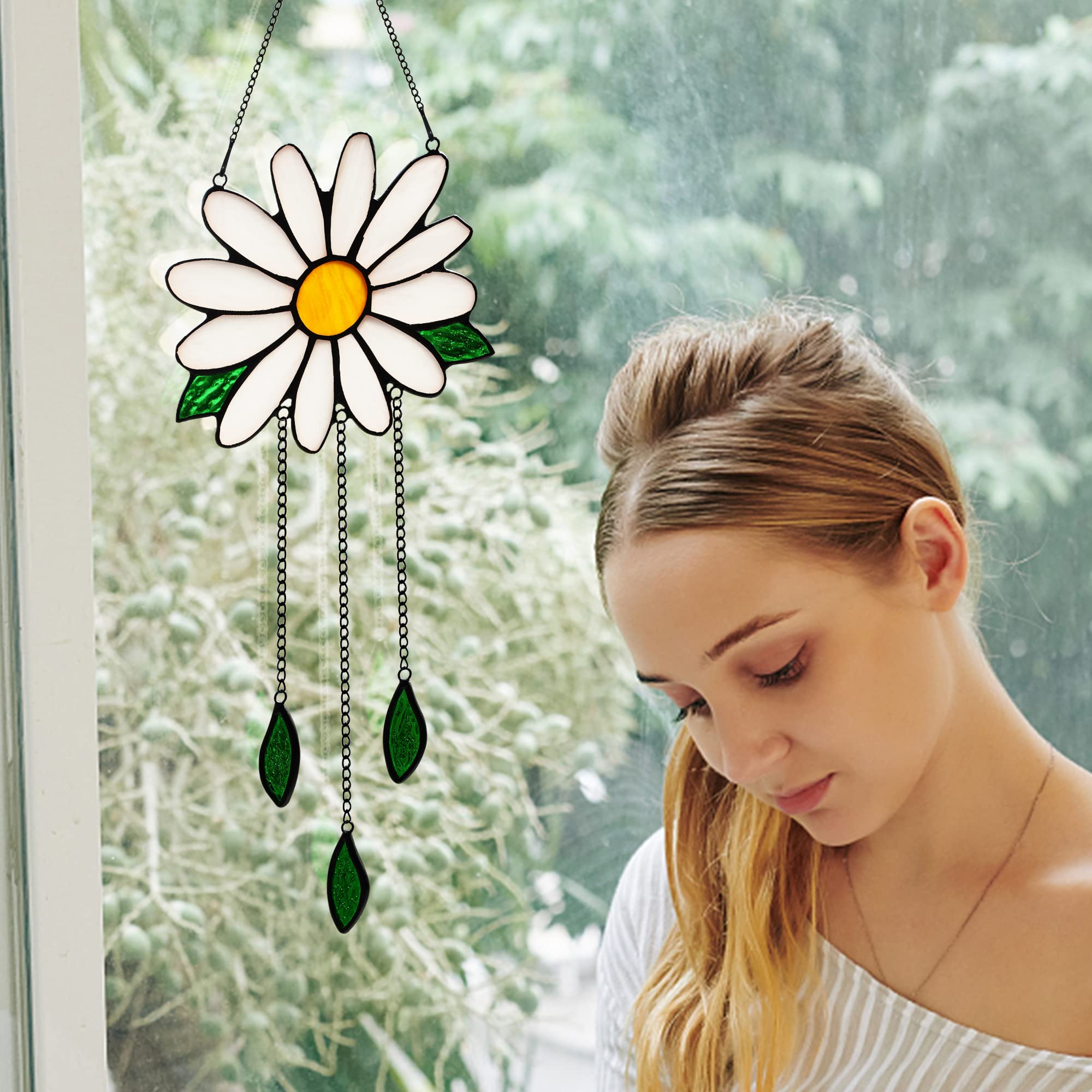BOXCASA daisy sunlit reflection creating colorful accents on wall