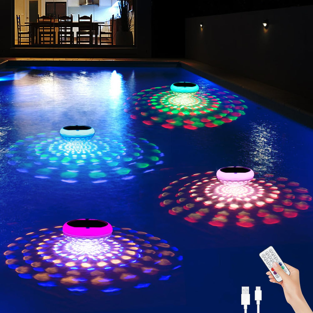 BOXPSII front view of two floating lights showing glossy finish and colors