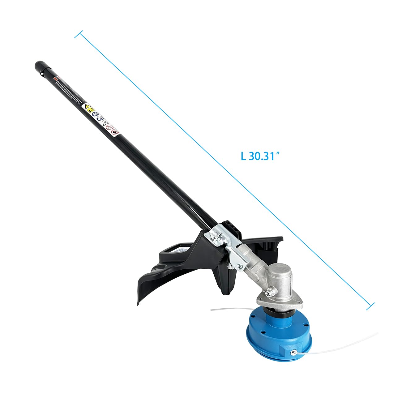 Boxurn aluminum shaft detail highlighting lightweight durability for extended reach