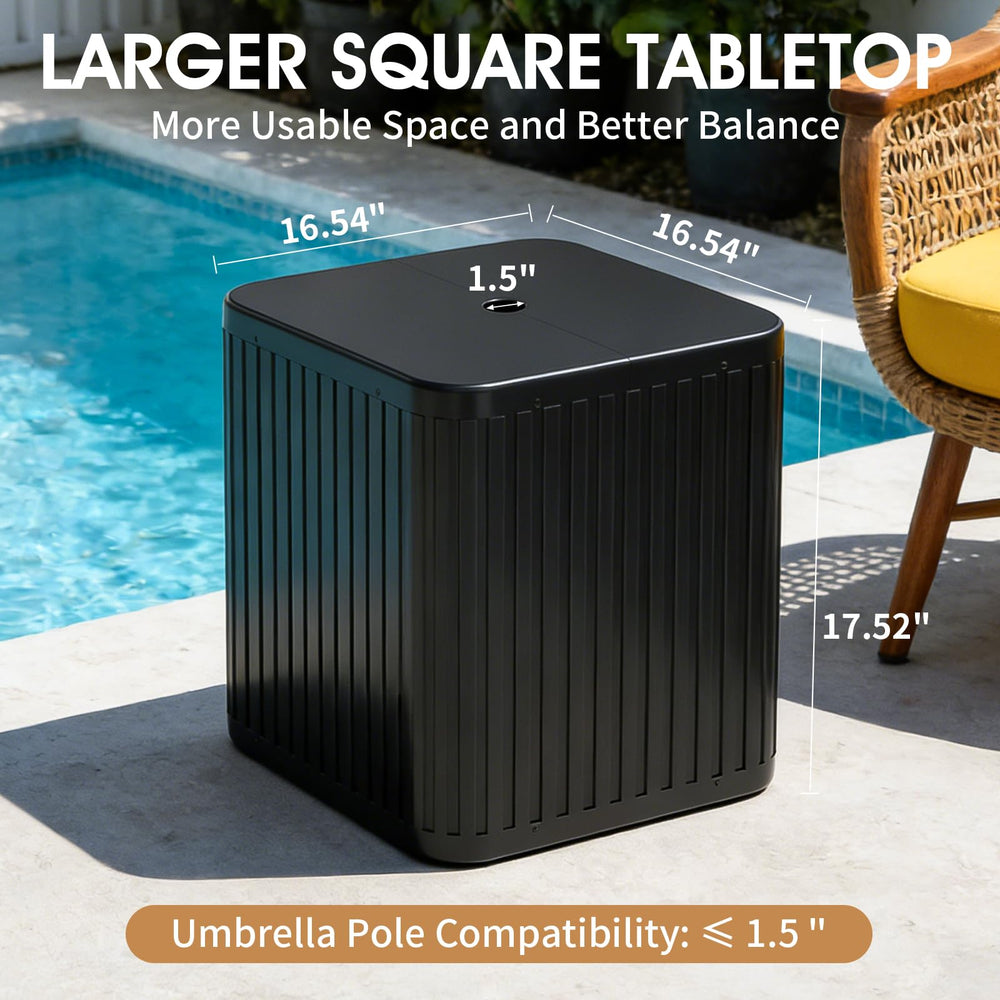 BoYata textured UV-resistant ABS surface that resists fading and wipes clean easily