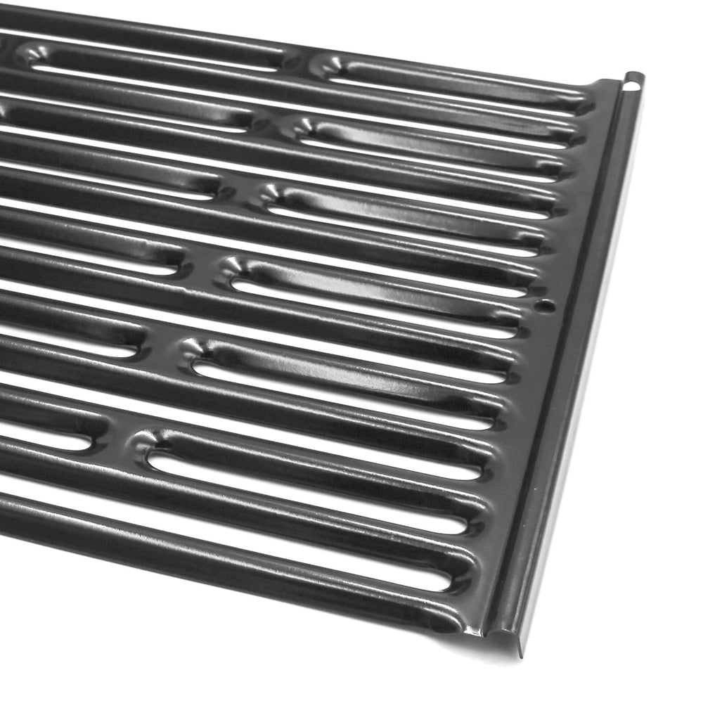 BoyoTec grates installed on compatible Weber grill demonstrating even heat