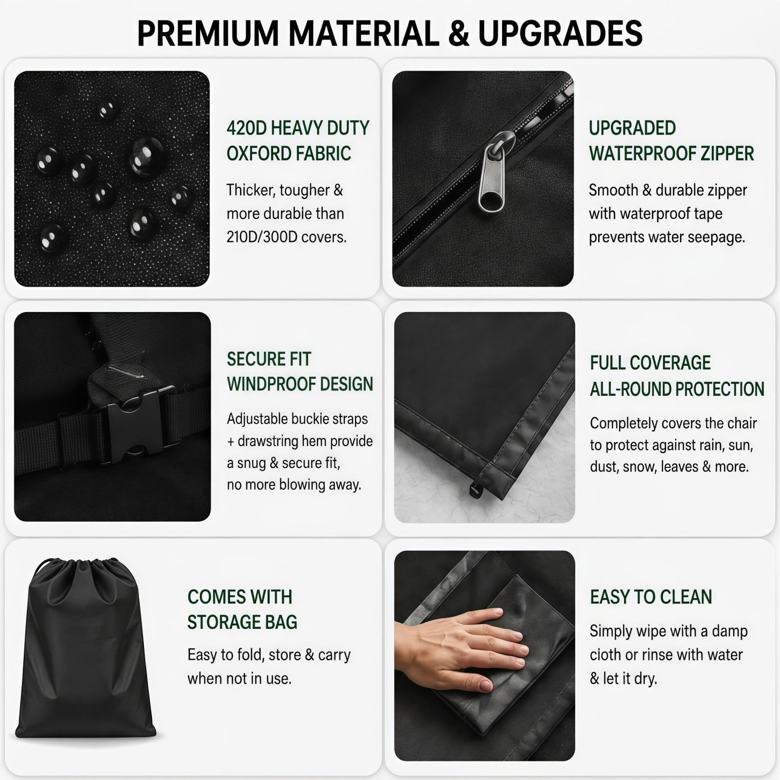 boyspringg label and reinforced stitching detail, indicates long-lasting durability