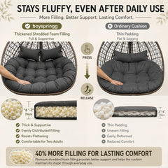 boyspringg side view showing ties and secure fastening for slip-free use