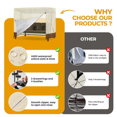 boyspringg zipper access panel open for quick swing entry convenience