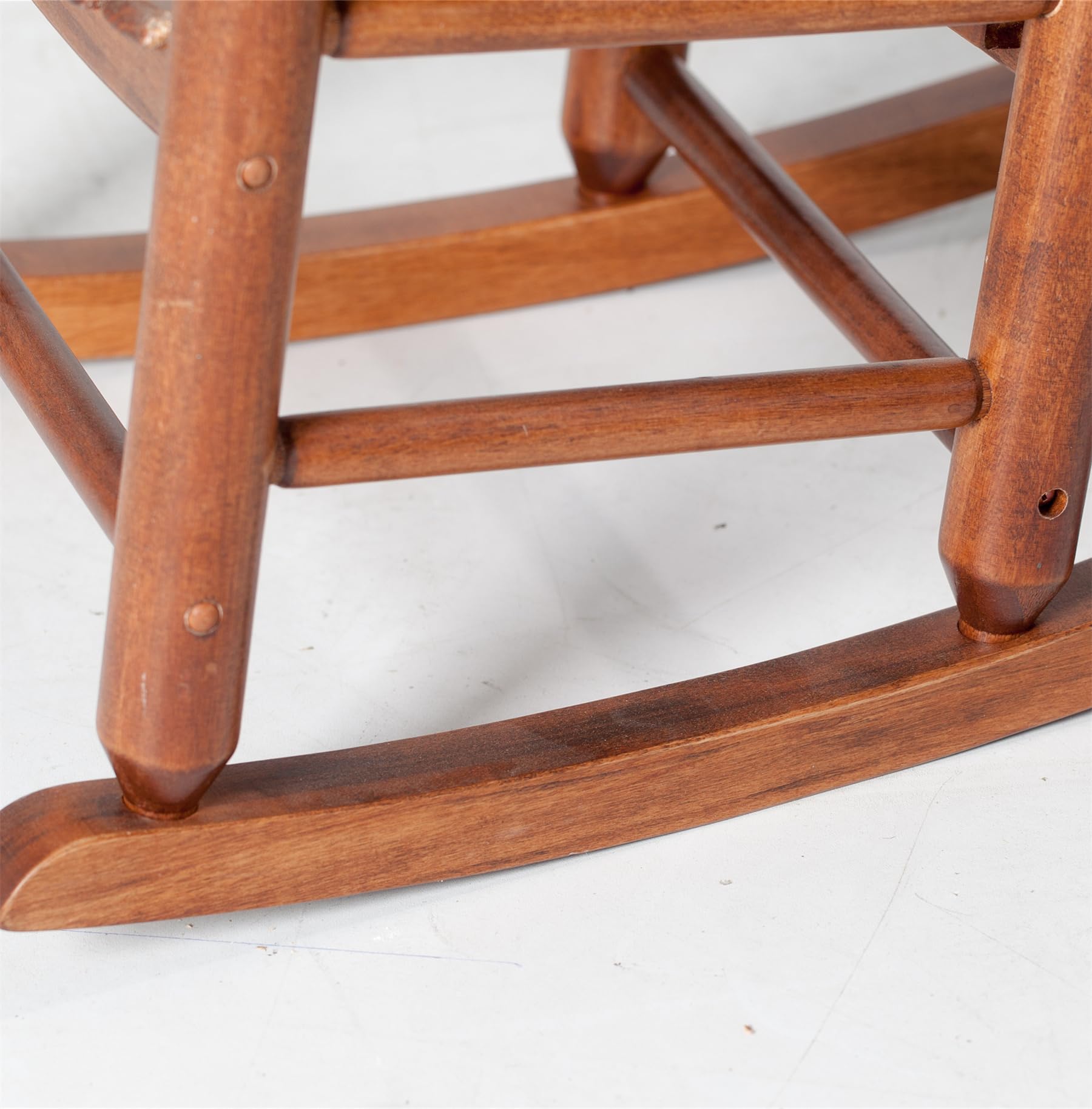 BplusZ rocking chair on covered porch lifestyle shot showing weather-resistant style