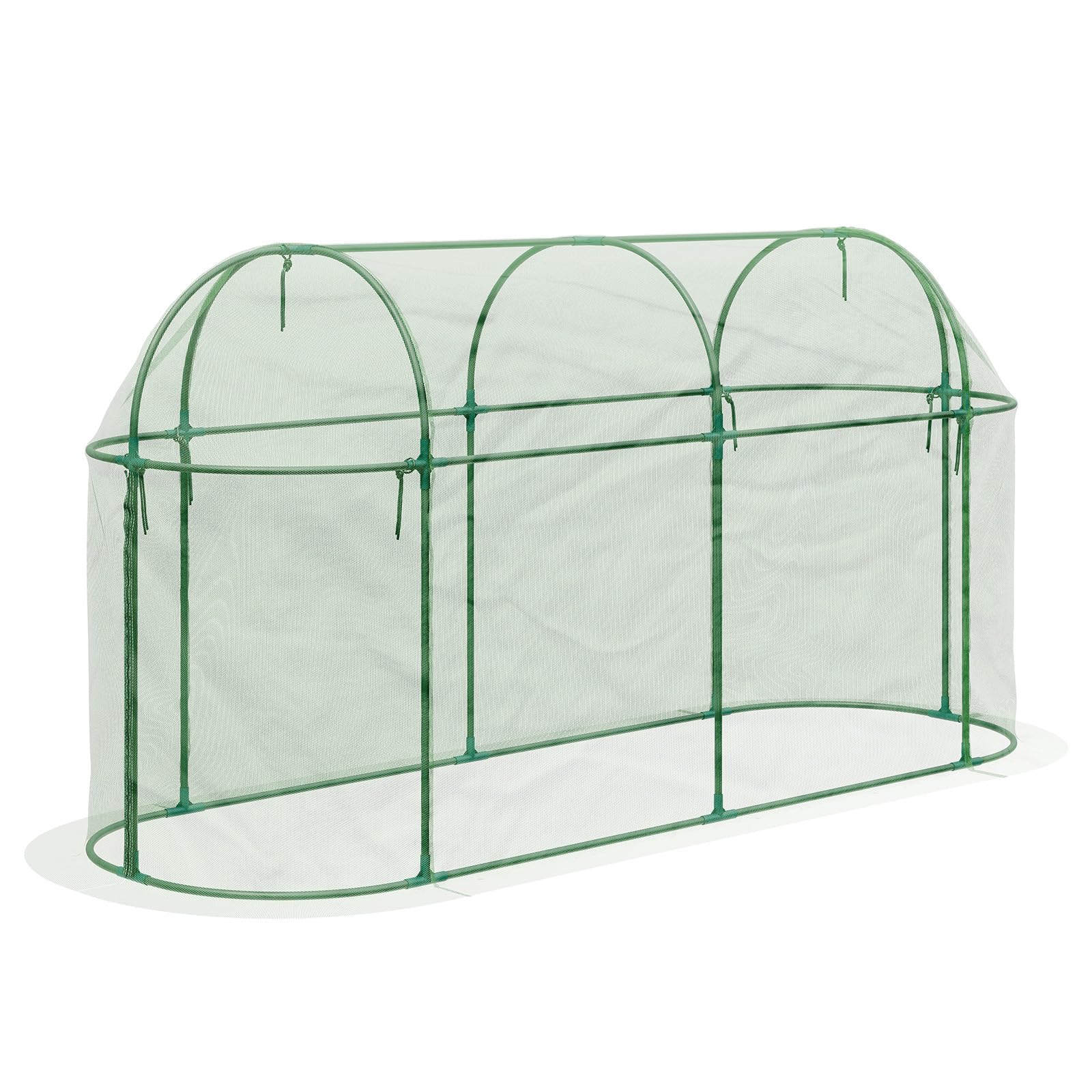 BPS front view of crop cage showing full protective coverage and easy access