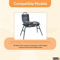 BQMAX close-up edge profile highlighting precise RP 90407 dimensions and fit