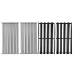BQMAX front view of replacement emitters and grates showing full kit benefit