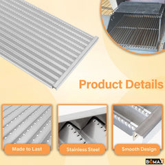 BQMAX emitters installed in Char-Broil grill for restored infrared cooking