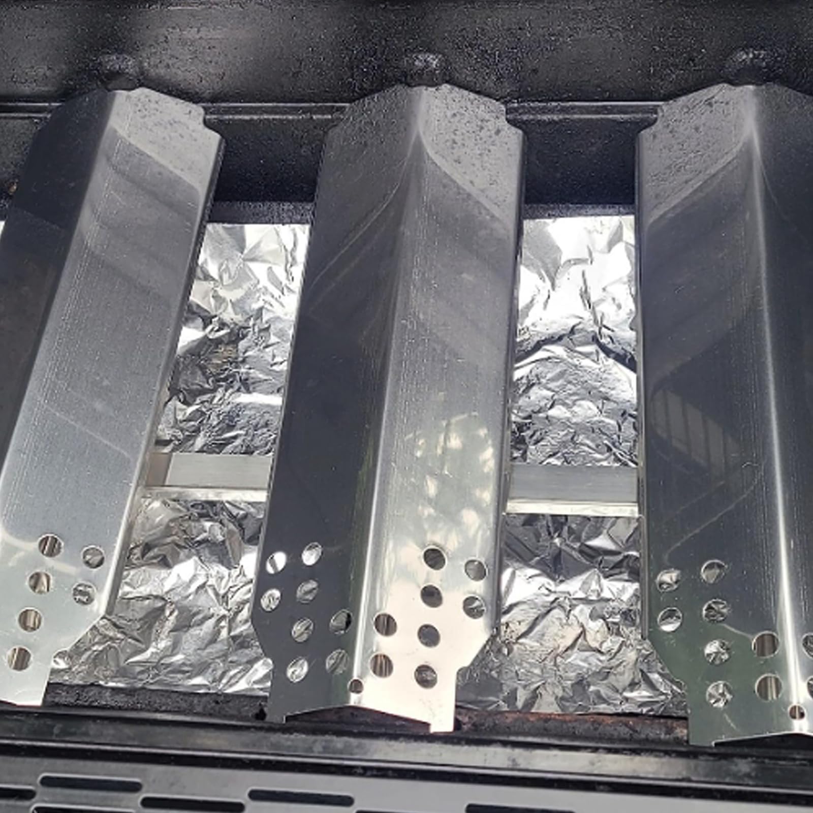 BQMAX kit used during backyard grill repair demonstrating easy DIY restoration