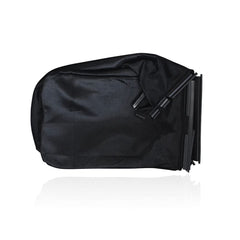 Braveboy front view of replacement grass bag showing fit and opening benefit