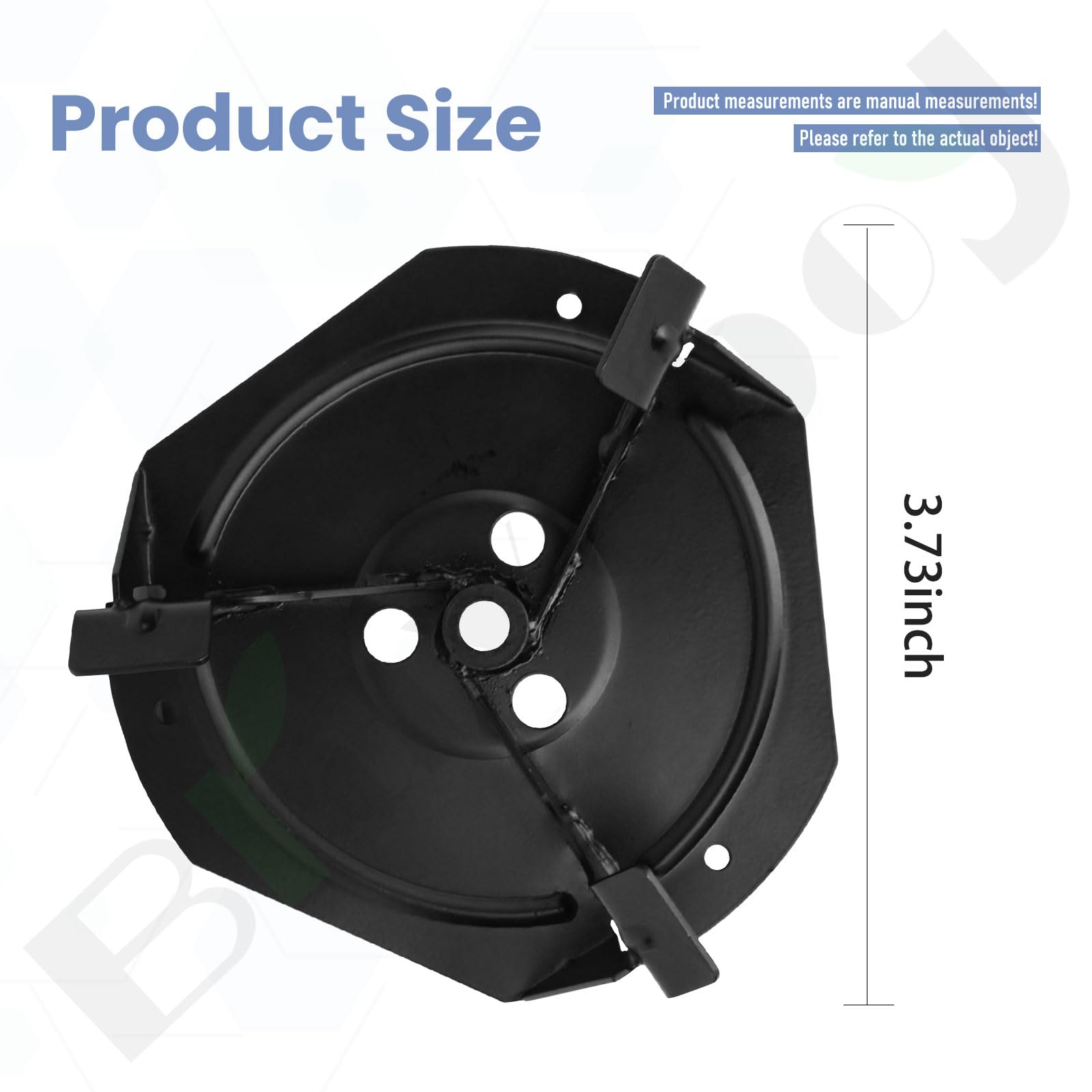 Braveboy impeller close-up of blade edge demonstrating wear-resistant steel benefit longevity