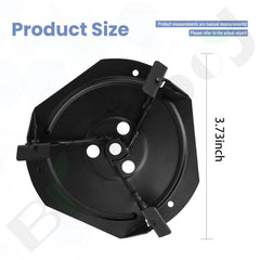 Braveboy impeller close-up of blade edge demonstrating wear-resistant steel benefit longevity