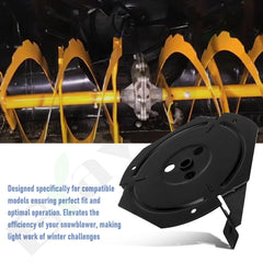 Braveboy impeller installed in auger housing showing proper fit benefit reduced vibration