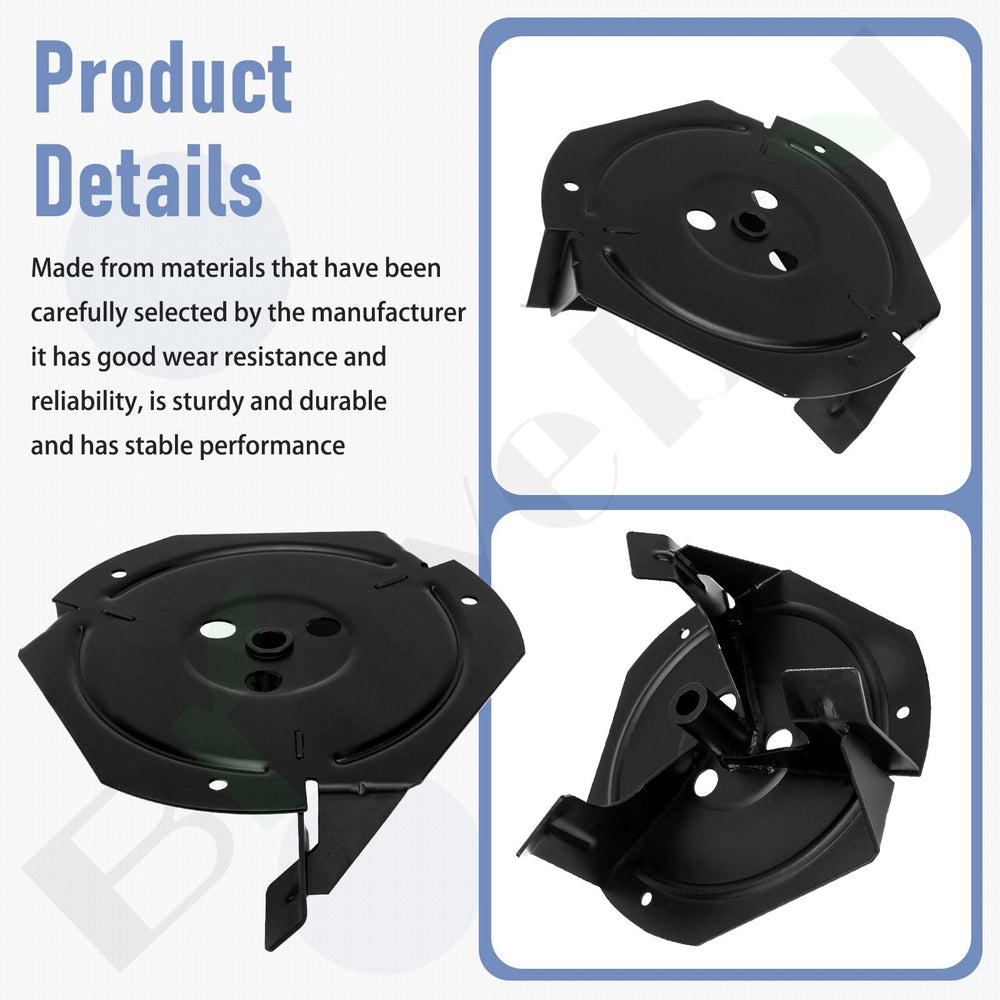 Braveboy impeller material finish and texture highlighting steel quality benefit corrosion resistance