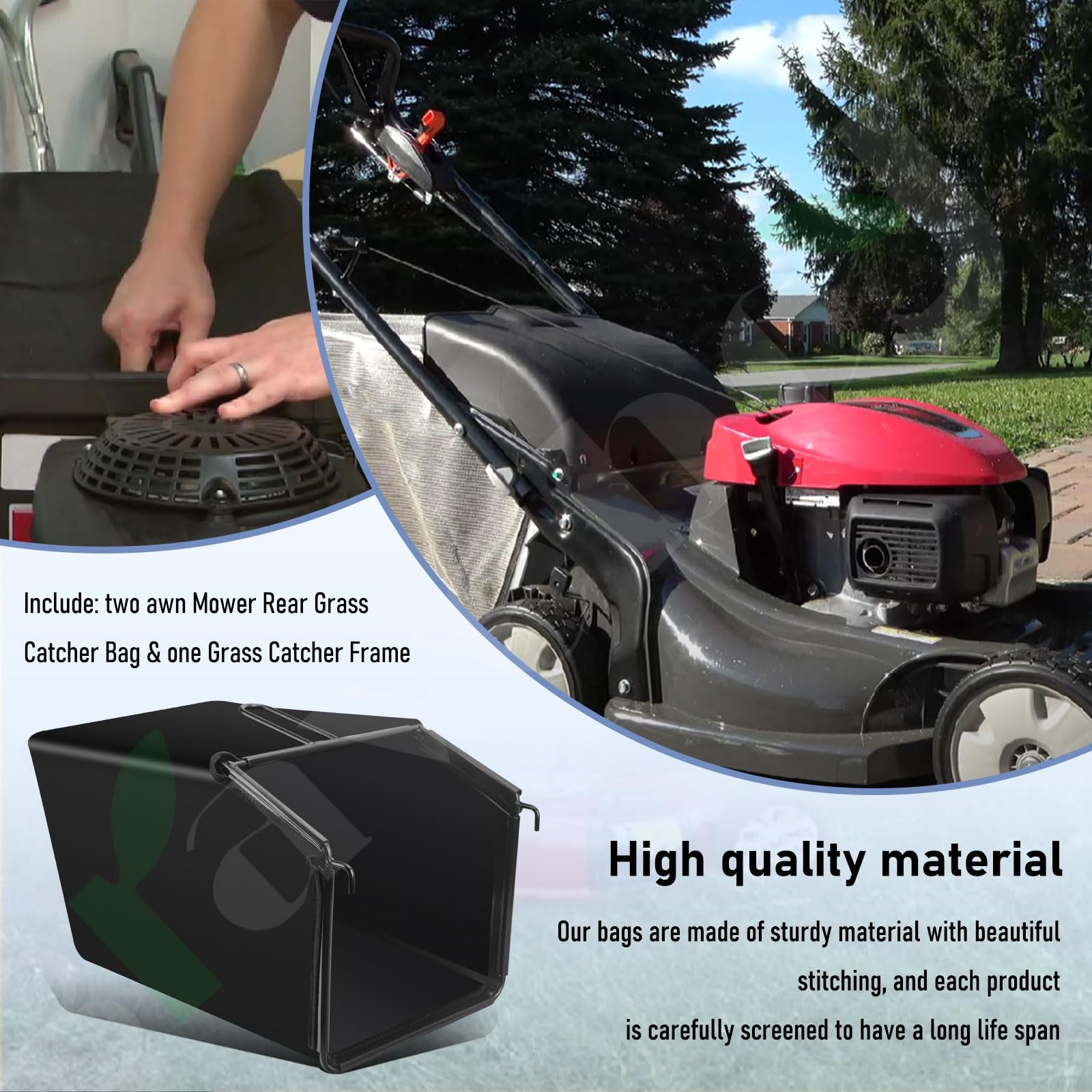 Braveboy two bags side by side with frame showing spare-ready convenience
