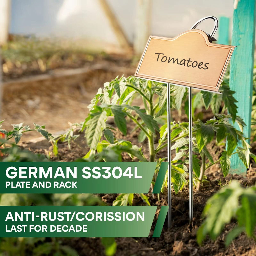bravex angled label area showing writing surface for clear, long-lasting plant names