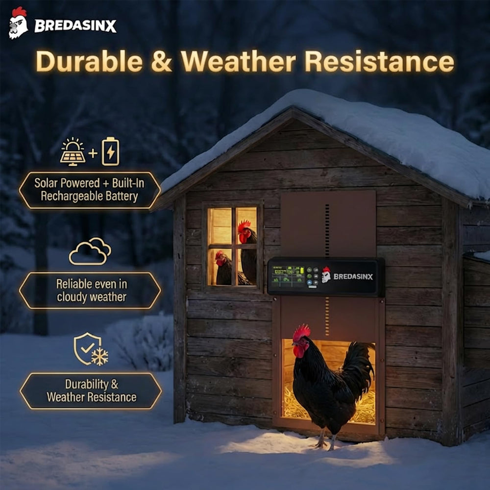 BREDASINX remote control in hand demonstrating quick manual override convenience