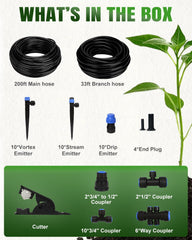 Breeze Touch upgraded 6-way connector close-up ensuring steady water pressure