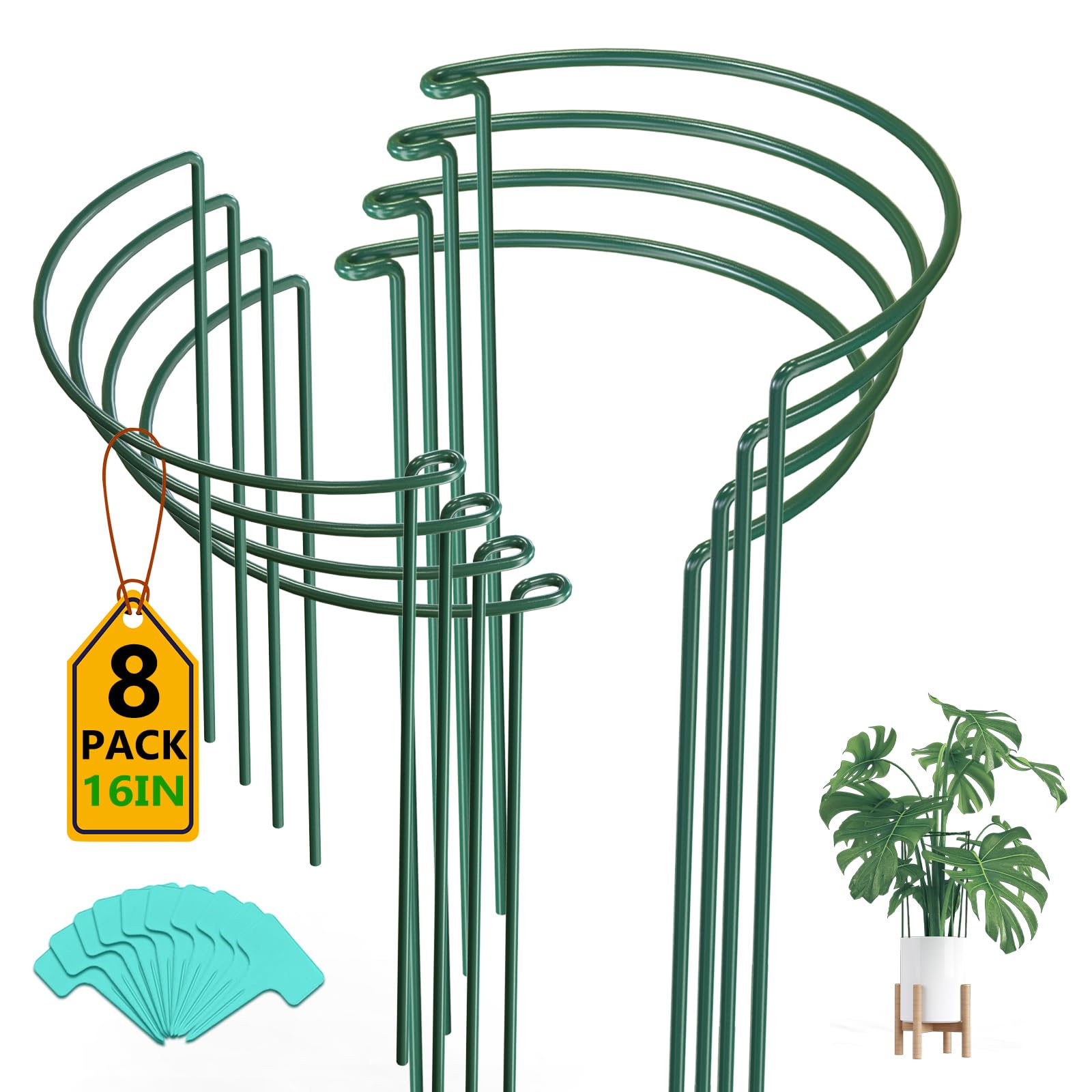 Breeze Touch front view of 8-pack stakes showing tidy packaging and contents benefit organization
