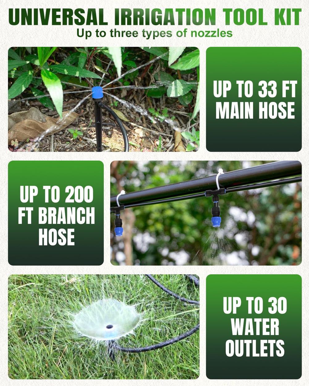 Breeze Touch kit laid beside a tape measure showing 230ft coverage