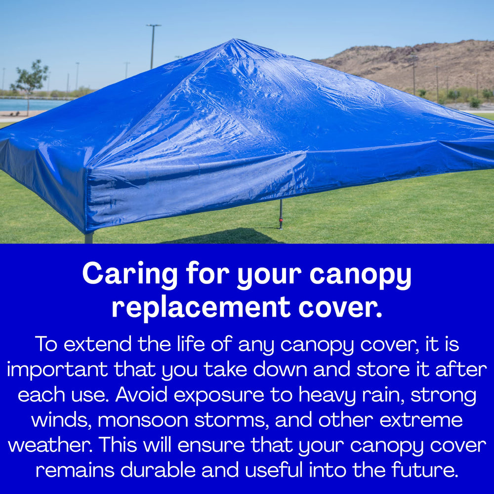 Breezy and Company folded canopy top ready for compact storage and transport
